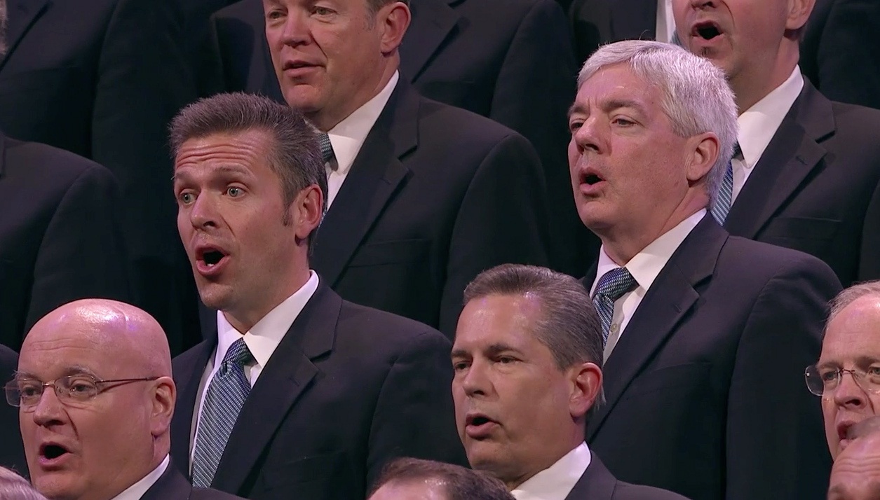 Huntsman and Murdock Singing in Conference